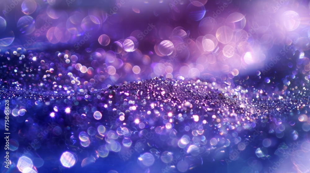 abstract purple sparkles on blue background abstract purple sparkles on blue background