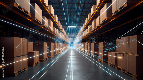 Internet technology distribution warehouse
