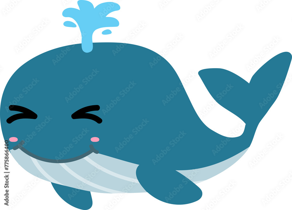 cute whale cartoon, sea animal cute whale cartoon, sea animal
