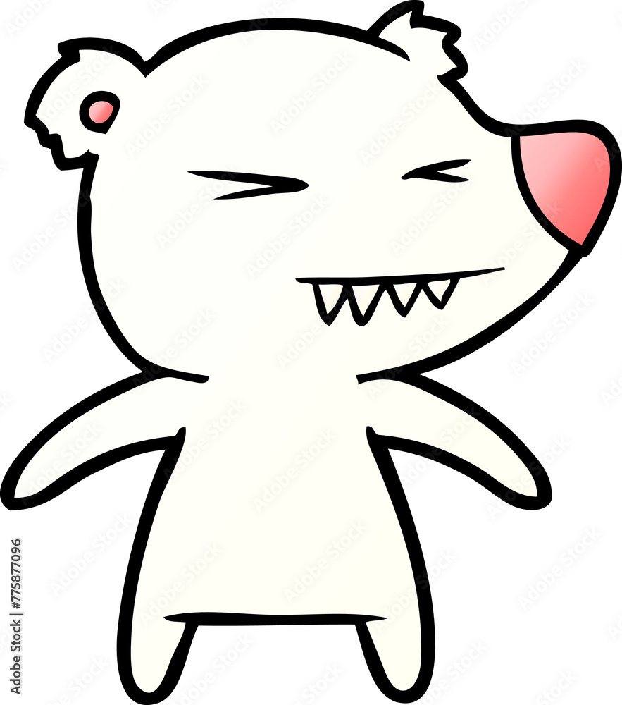 polar bear cartoon polar bear cartoon
