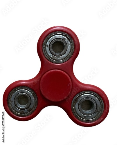 Fidget finger spinner stress, anxiety relief toy photo