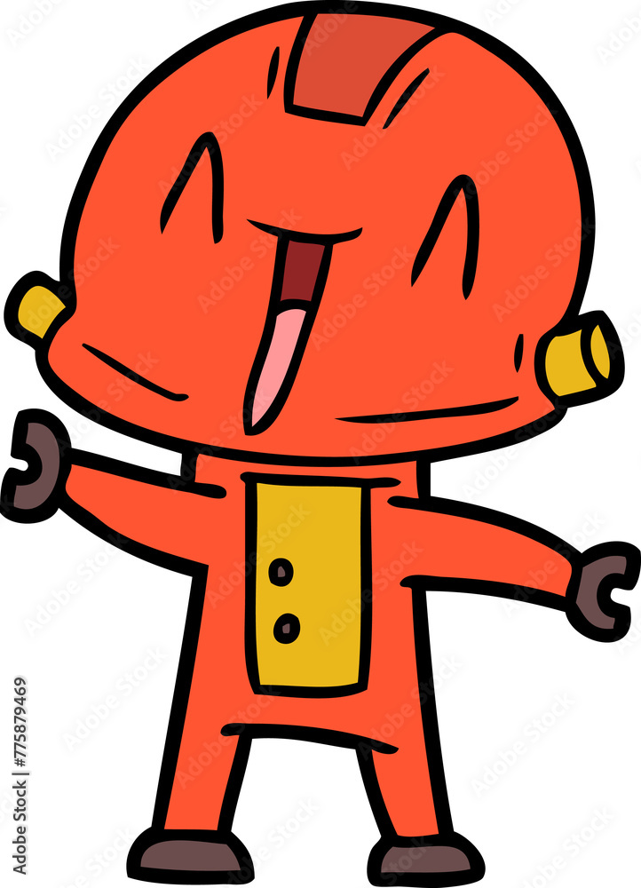 cartoon robot cartoon robot