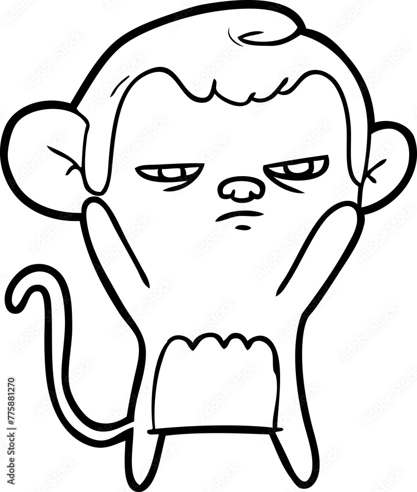 cartoon monkey cartoon monkey