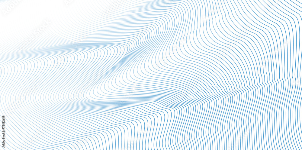 Abstract blue digital blend wave lines and technology background. Modern blue flowing wave lines and glowing moving lines. Futuristic technology and sound wave lines background. Abstract blue digital blend wave lines and technology background. Modern blue flowing wave lines and glowing moving lines. Futuristic technology and sound wave lines background.