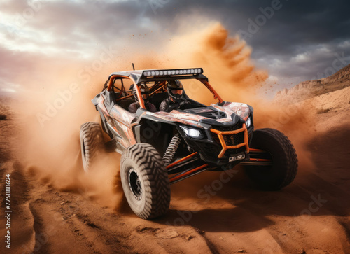 UTV buggy rally racing is one of the most extreme types of motorsport, requiring highly professional training from drivers, the ability to read the track and make instant decisions © daniiD