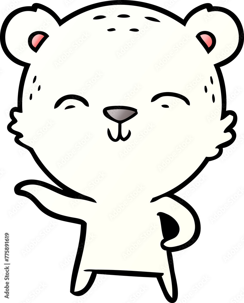 polar bear cartoon polar bear cartoon