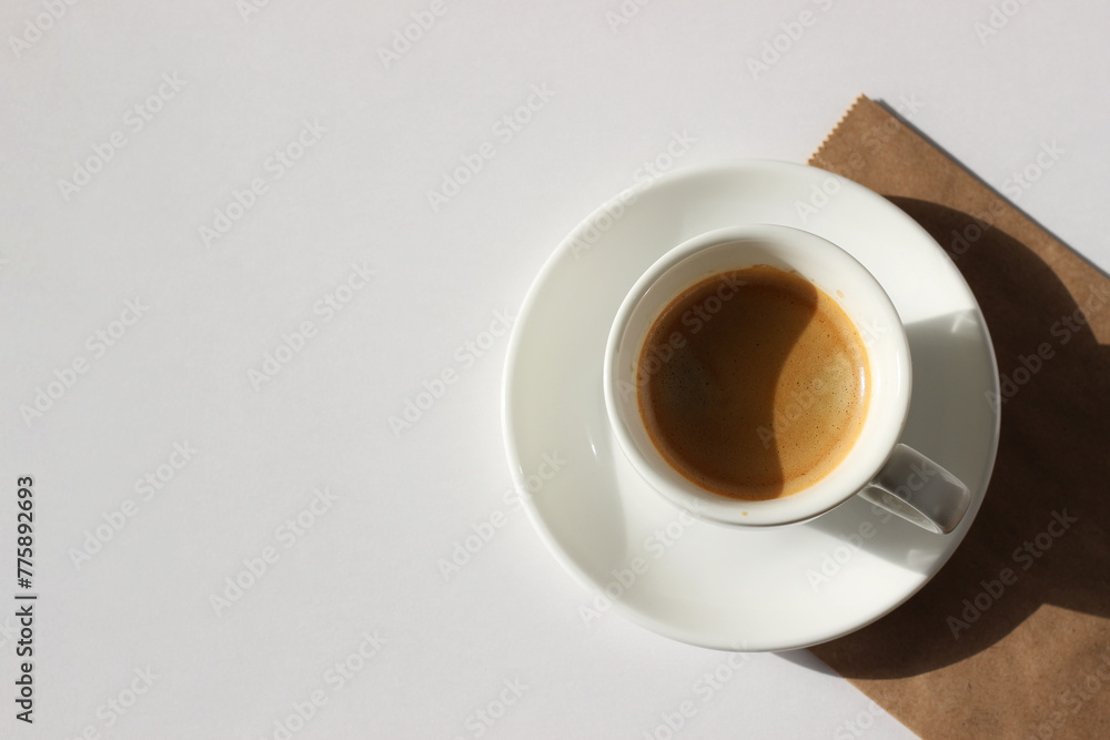 Morning Espresso Coffee. 