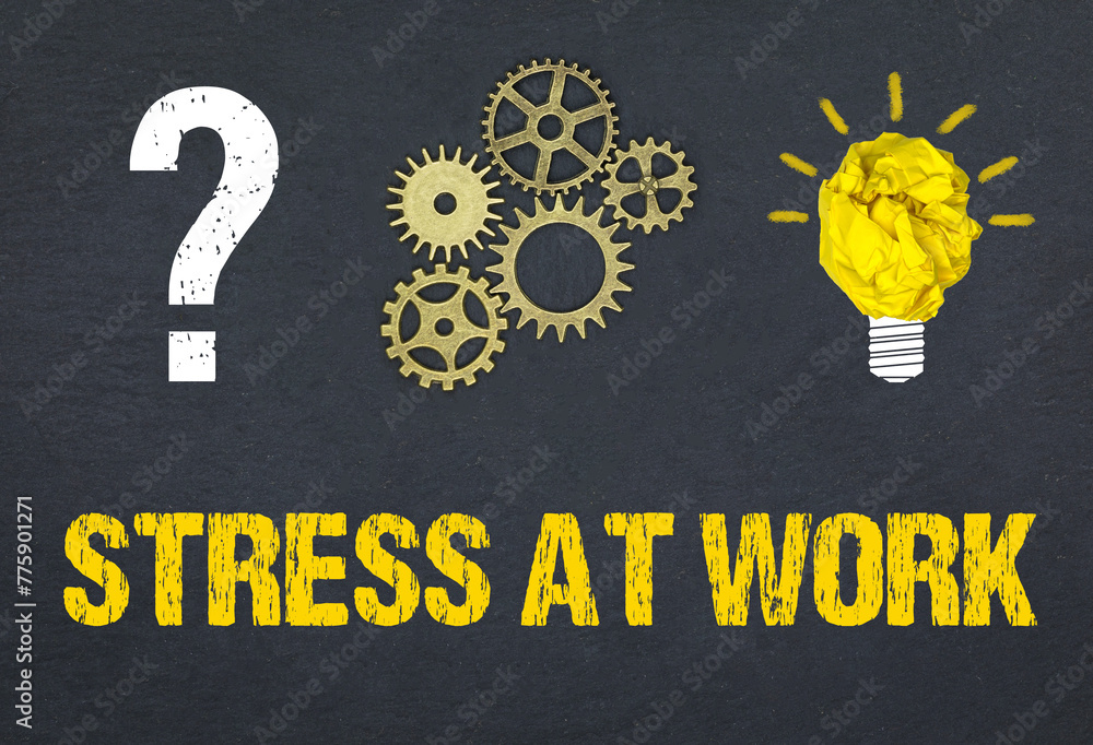 Obraz premium Stress at work