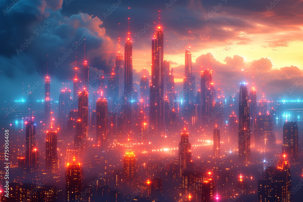 La ville du futur connectée La ville du futur connectée