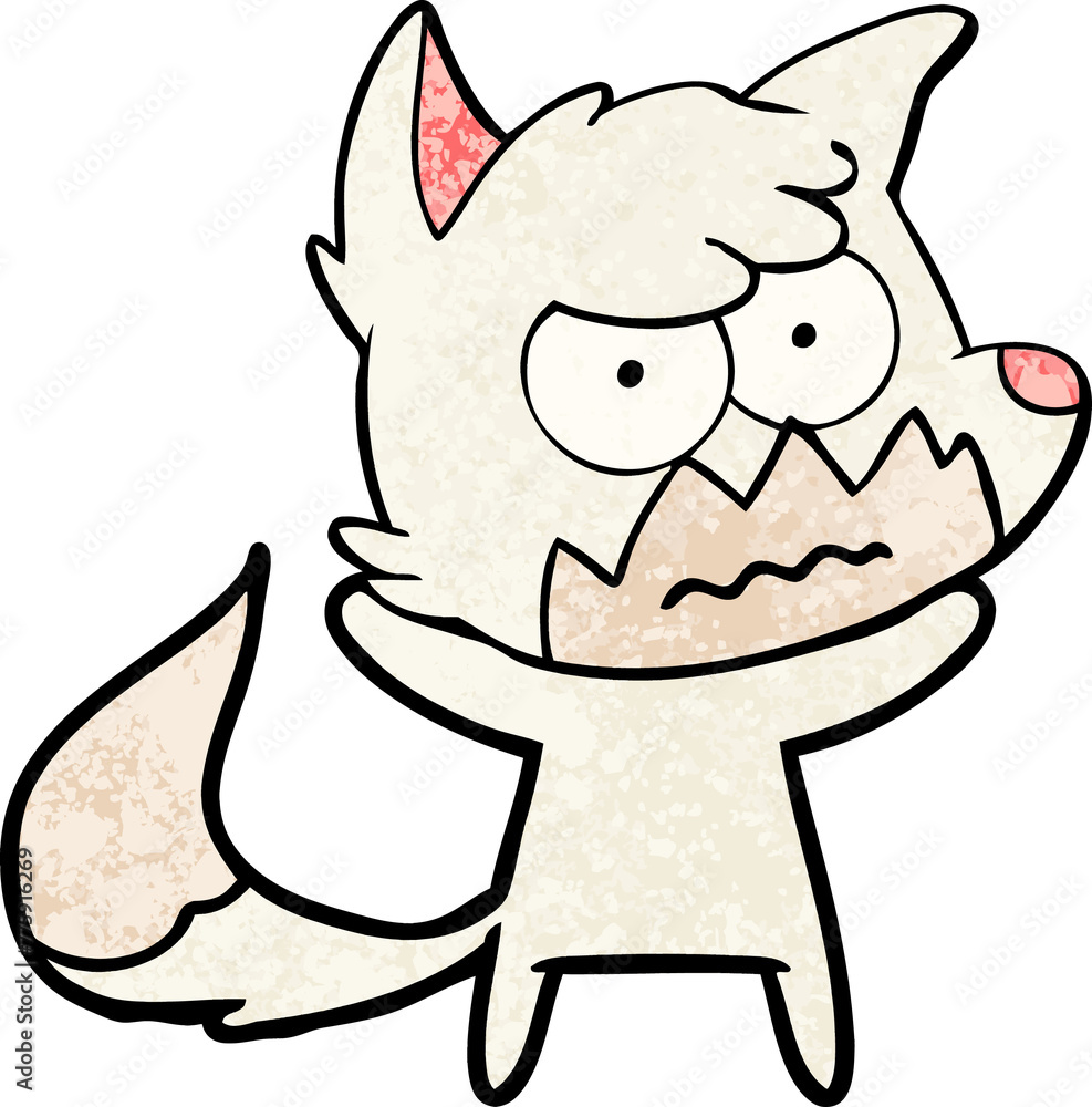 cartoon annoyed fox cartoon annoyed fox