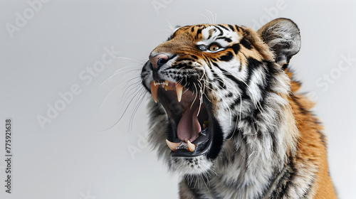 High Quality Roaring Tiger Photo in Stunning Detail photo