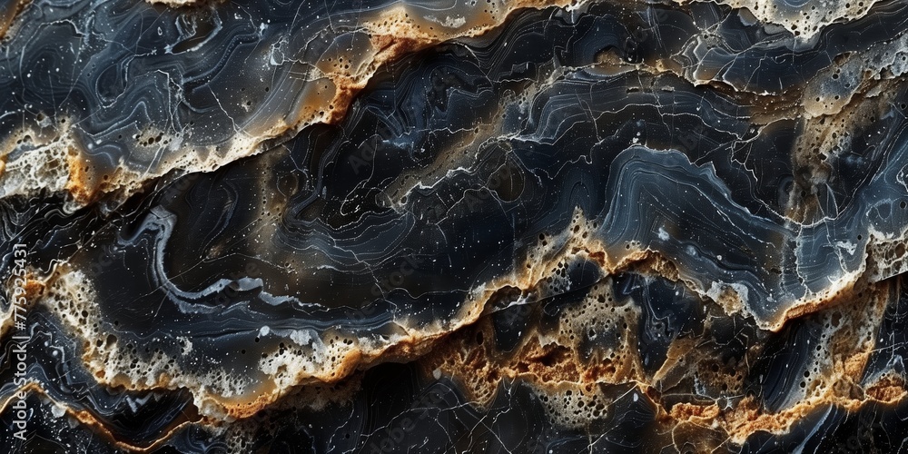 Gold and black luxurious marble textured background.
Matt granite ceramic tile. Gold and black luxurious marble textured background.
Matt granite ceramic tile.