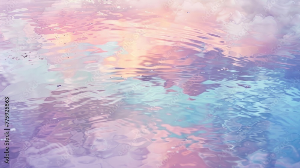 Pastel Puddle Reflections background Pastel Puddle Reflections background