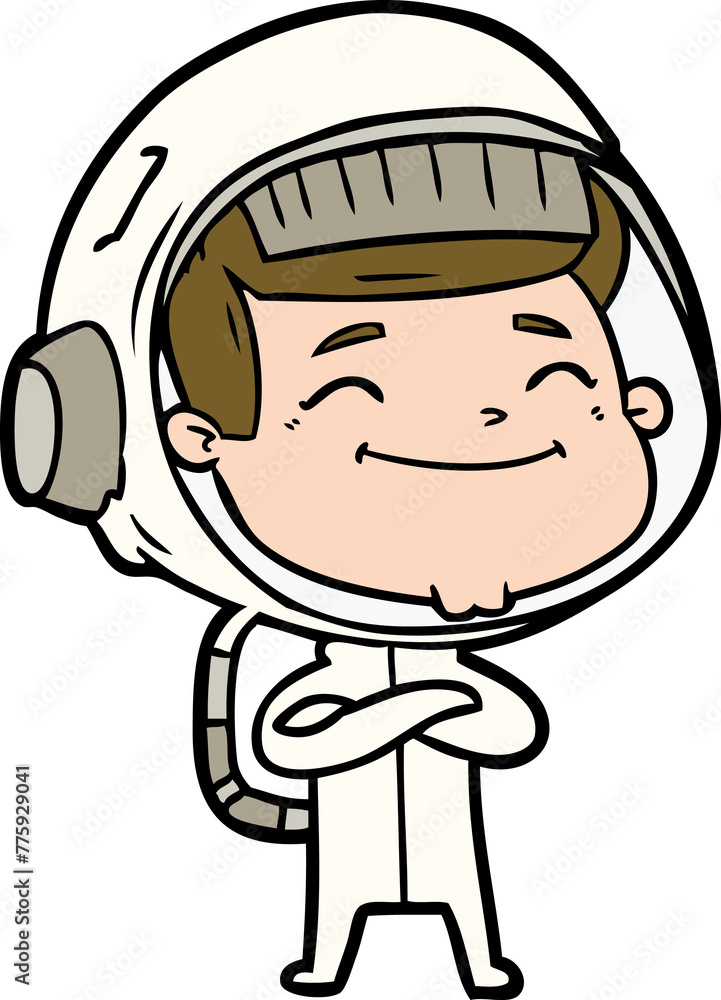 happy cartoon astronaut happy cartoon astronaut