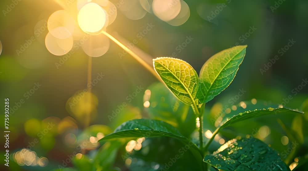 plants with beautiful sunlight background plants with beautiful sunlight background