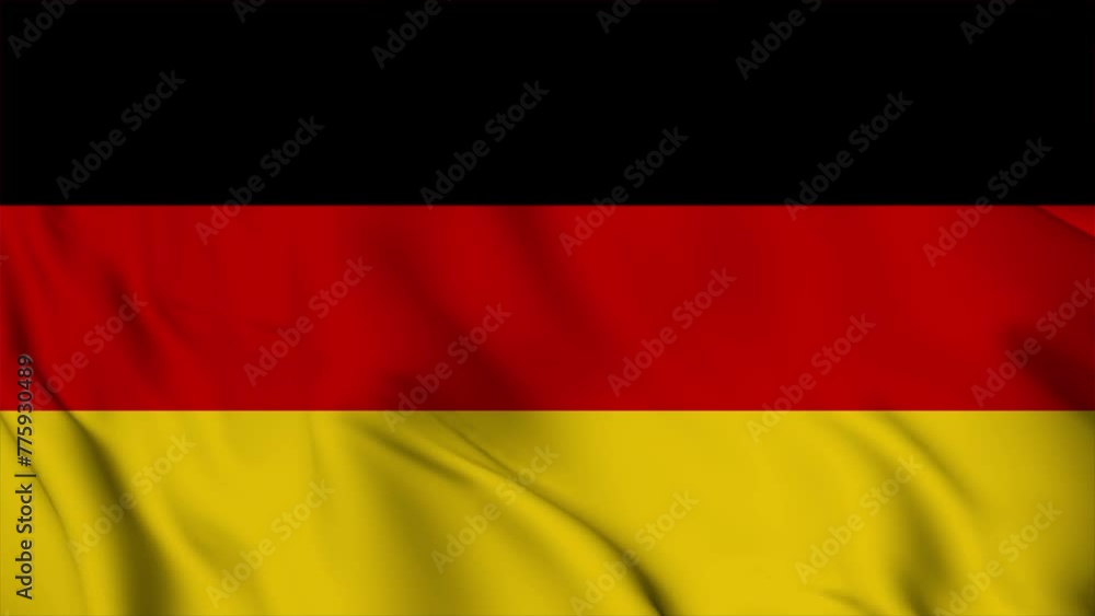 Germane flag waving