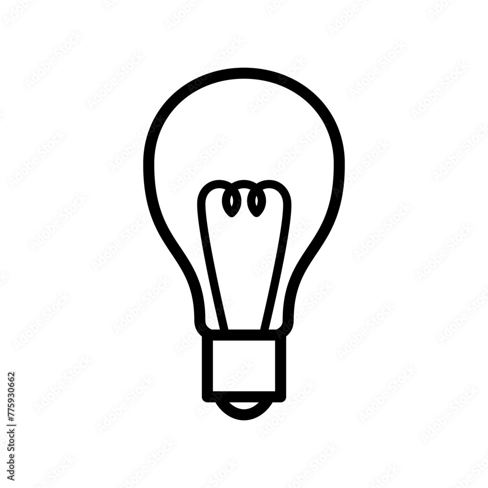 Bulb lamp icon Bulb lamp icon
