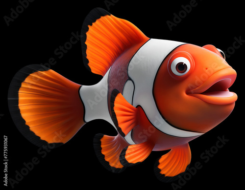 fish isolated on transparent background