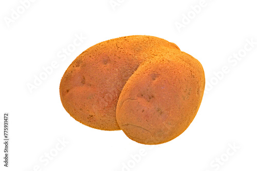 potato isolated on white background