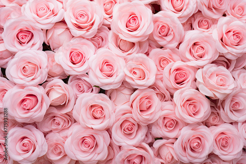 delicate pink roses background