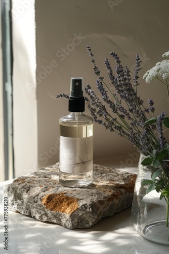 Elegant Aromatherapy Spray with Lavender
