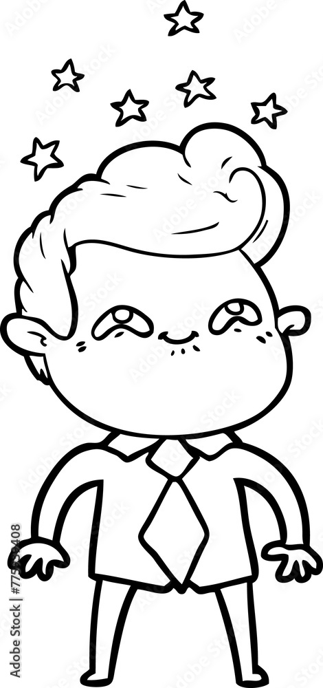 cartoon excited man cartoon excited man