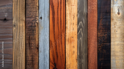 .A high-resolution image showcasing the Varied Grains and Textures of Wood