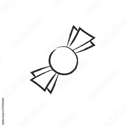Doodle candy. Hand-drawn vector illustration