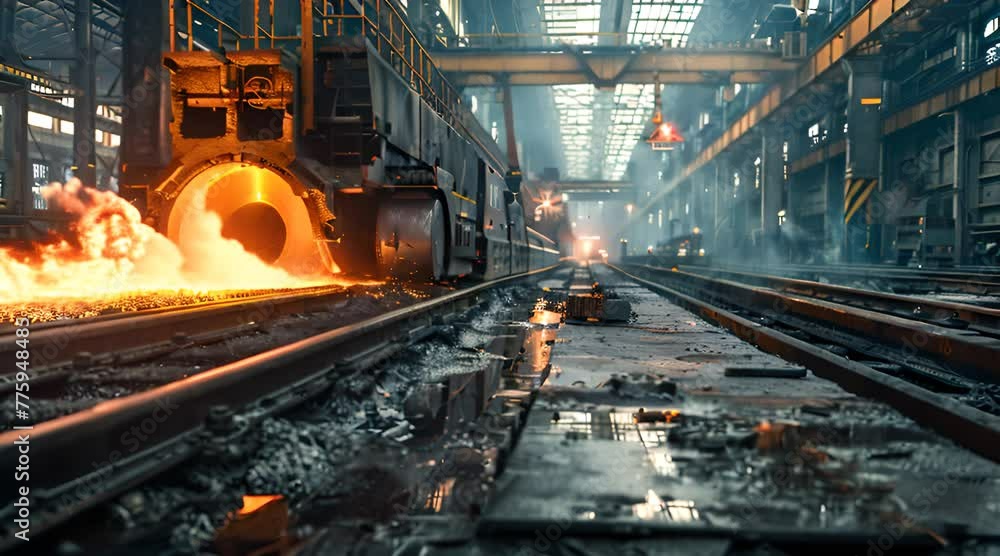 factories operating to produce iron factories operating to produce iron
