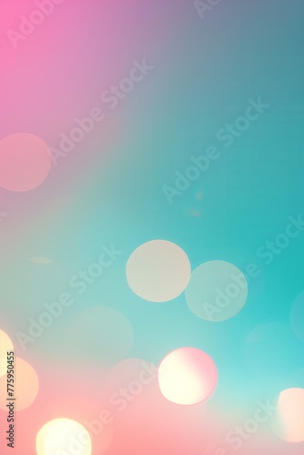 A soft  bokeh-lit background with a dreamy blend of pink and blue  perfect for design accents and soothing visuals.