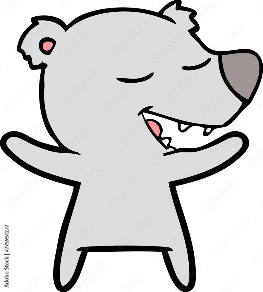 cartoon bear