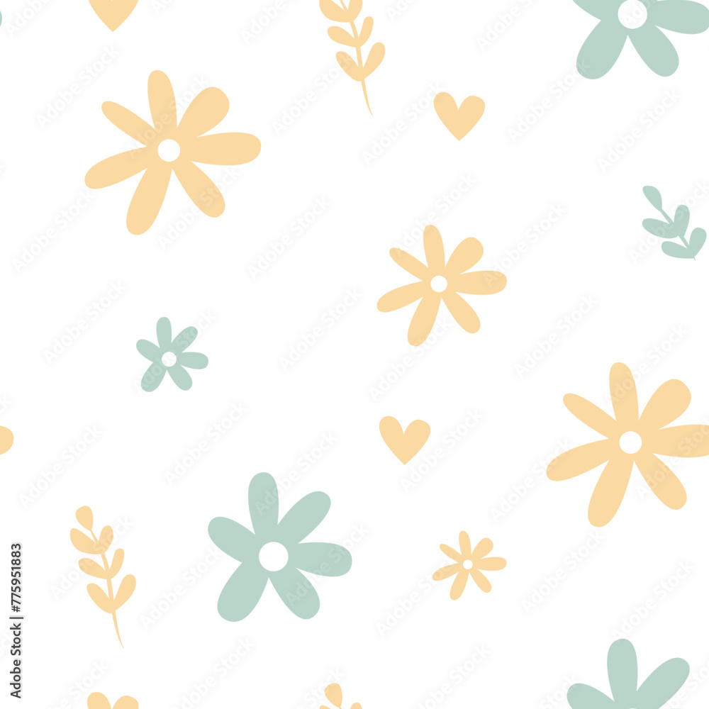 seamless pattern flowers seamless pattern flowers