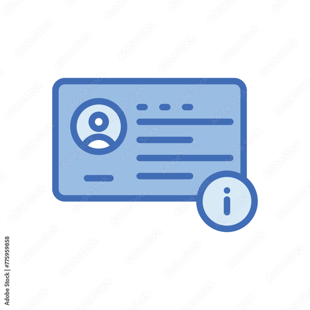 account info vector icon account info vector icon