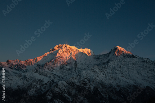 Annapurna in the morning