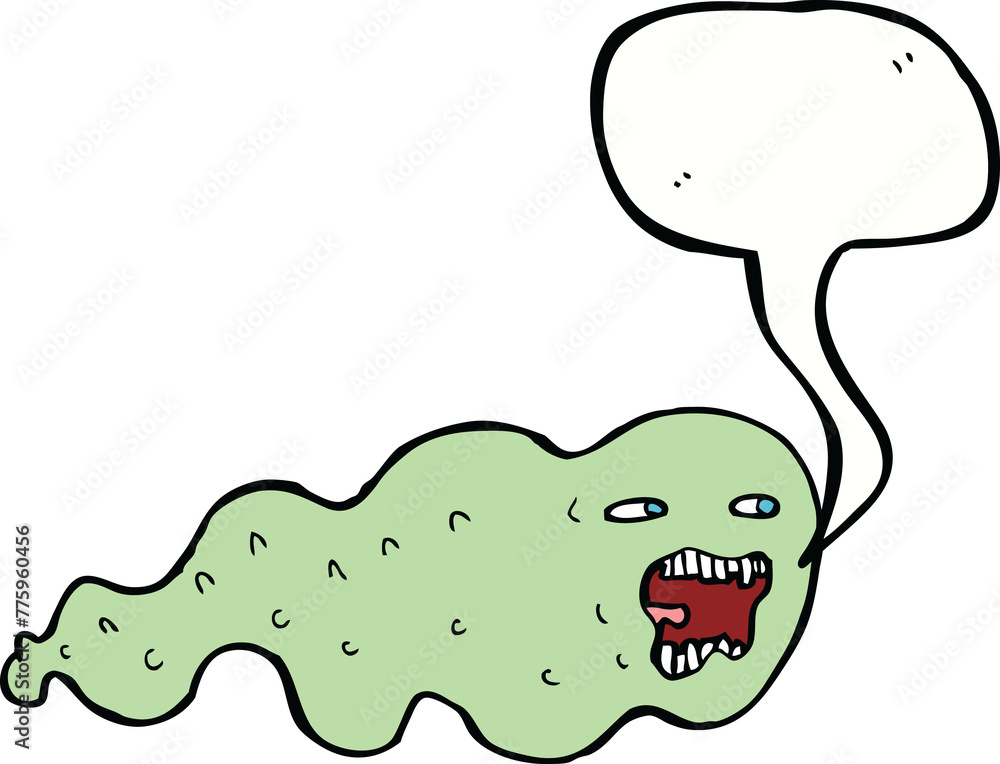 cartoon ghost with speech bubble cartoon ghost with speech bubble