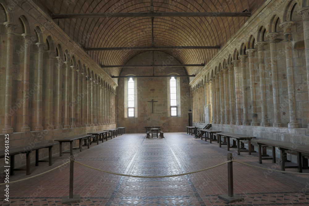 Kirche in Le Mont-Saint-Michel - Wunderschöne 