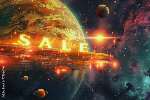 An imaginative depiction of...