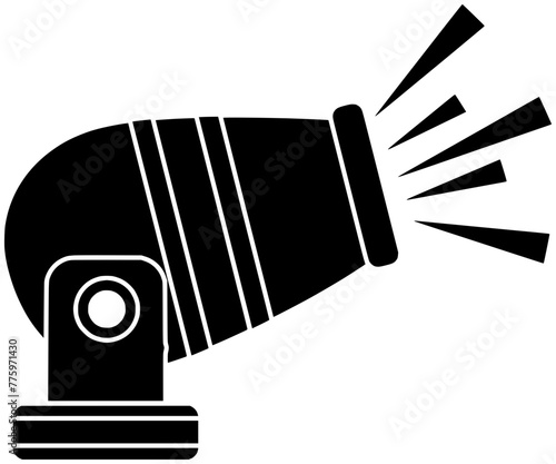 artillery illustration army silhouette cannon logo war icon history outline tourism old battle cannonball fortress military ball ammunition historic shape ancient fort stone for vector graphic