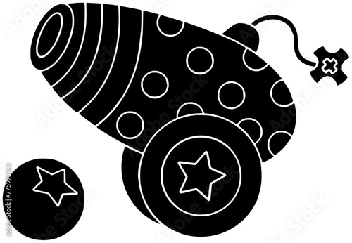 artillery illustration army silhouette cannon logo war icon history outline tourism old battle cannonball fortress military ball ammunition historic shape ancient fort stone for vector graphic