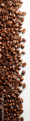 Coffee beans: Aromatic bliss, roasted depth, essence of morning energy, brewing anticipation in every cup.