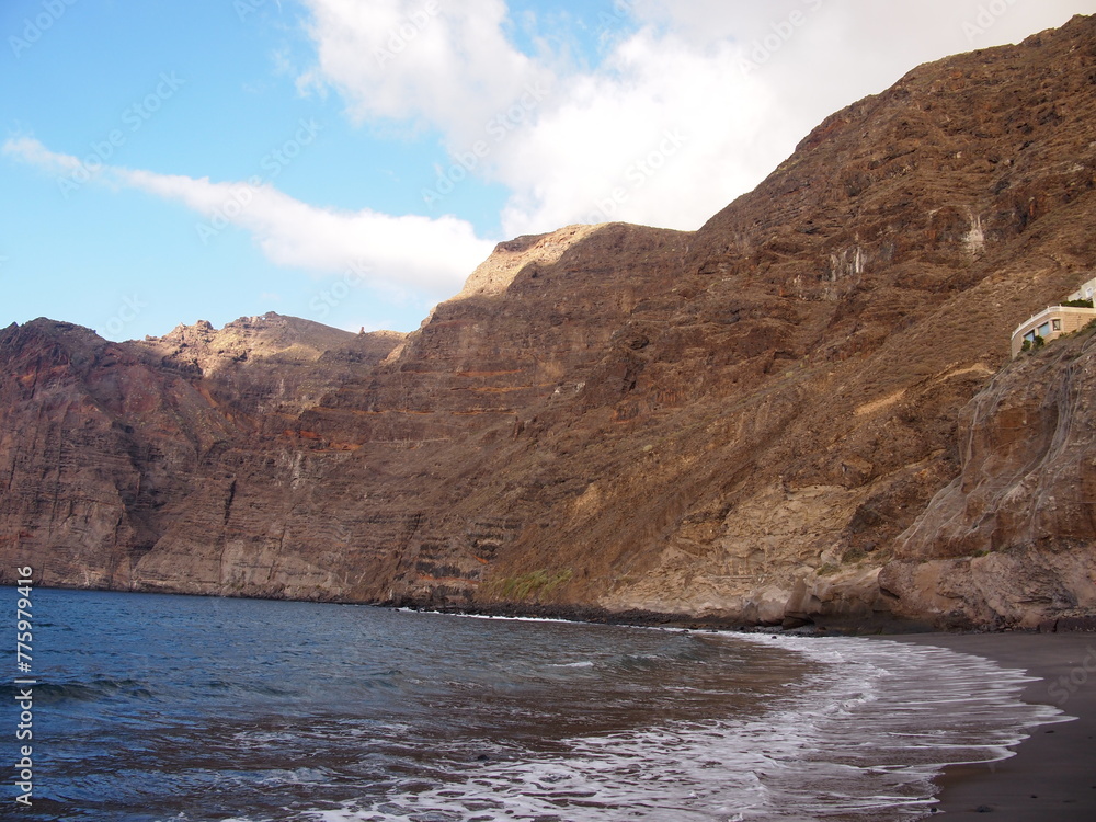 Playa de los Guíos (Acantilados de los Gigantes - Cliffs of the Giants, Santiago del Teide, Tenerife, Canary Islands, Spain)