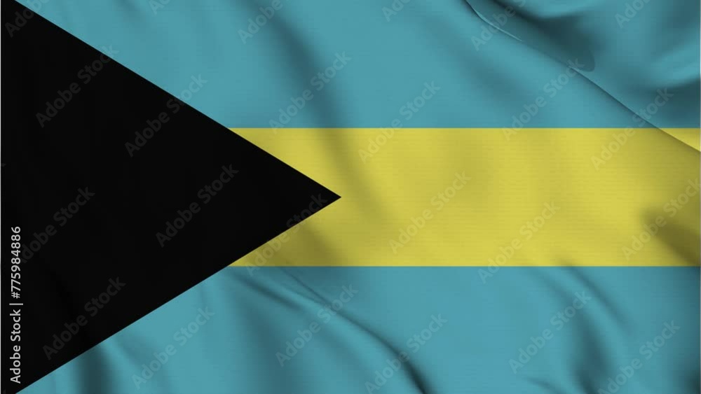 waving flag Bahamas waving flag Bahamas