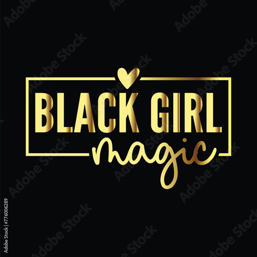 Black Girl  design photo