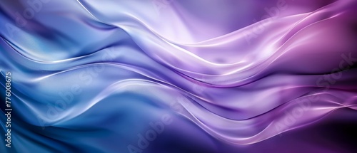 Captivating swirls of vivid purple and soft blue hues create a mesmerizing  ethereal vortex of movement and energy.