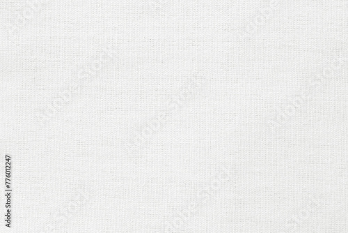 White fabric cloth texture for background, natural textile pattern. © Tumm8899