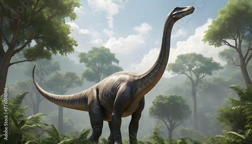 Brachiosaurus-Towering-Above-The-Treetops-A-Maje- 2
