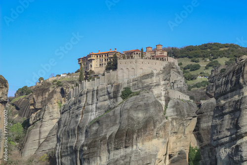 Heavenly Sanctuaries: Churches Perched on the Cliffs of Meteora, Greece