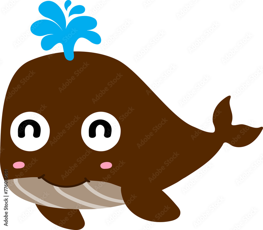 cute whale cartoon, sea animal cute whale cartoon, sea animal