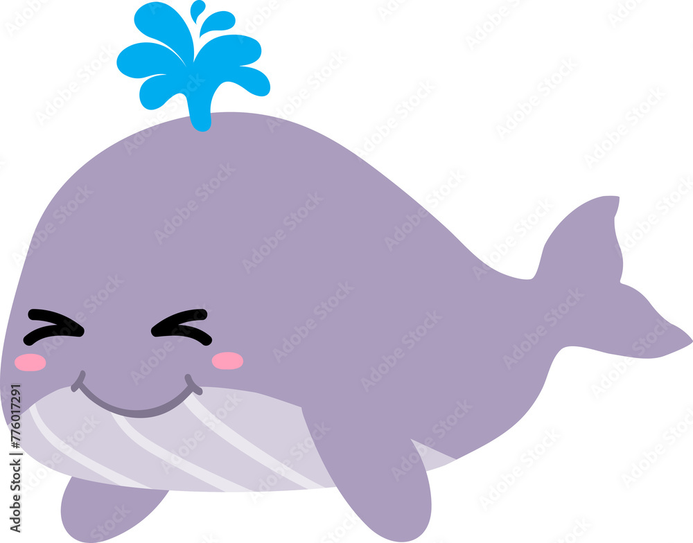 cute whale cartoon, sea animal cute whale cartoon, sea animal