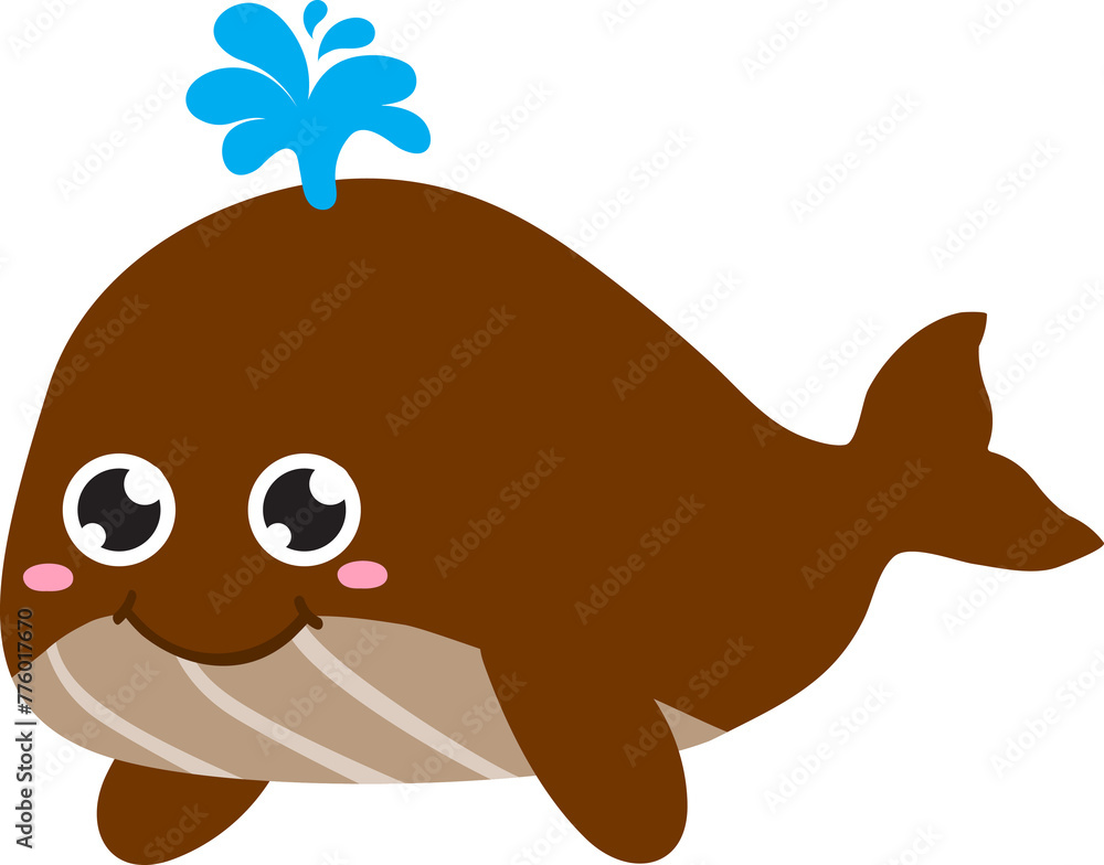 cute whale cartoon, sea animal cute whale cartoon, sea animal